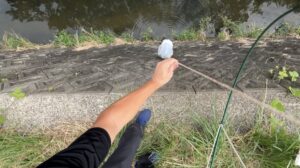 川掃除の裏側｜ゴミ袋を釣り上げるのは意外と大変でした【幸運を拾うごみ拾い日記 】#99