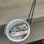 集中力と軽い筋トレにもなる歩道ゴミ拾い#116