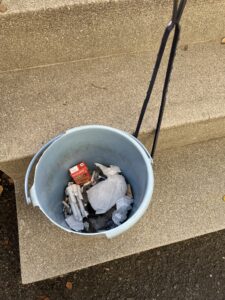 歩道清掃の途中で…クリーンセンターの方から嬉しい一言　#121