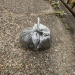 川辺のゴミ袋釣り上げ｜2026年初の運拾い #130