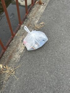 【歩道で見つけた小さな袋】“幸運の運拾い”がくれた静かな気づき#155