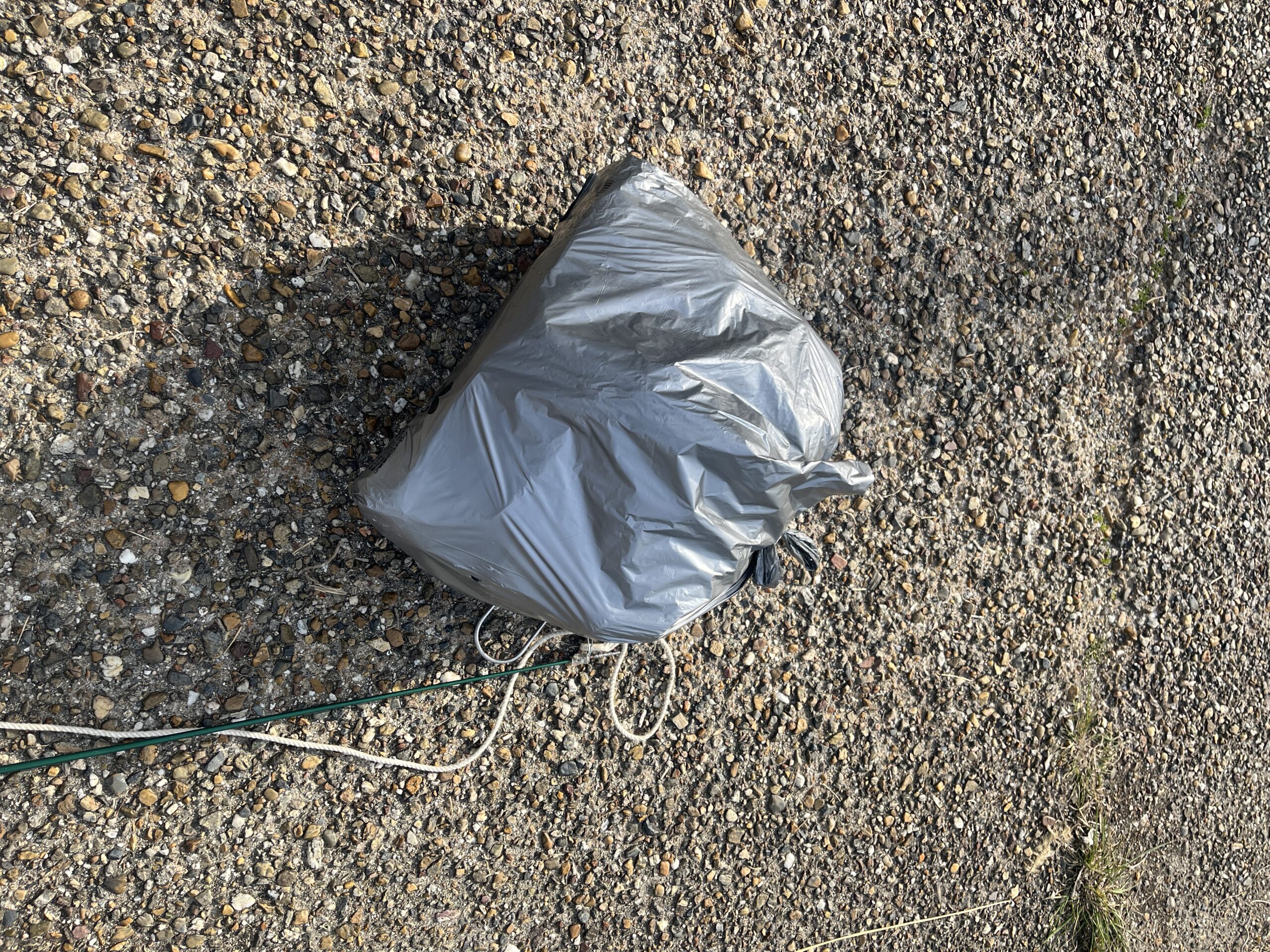 また出現…同じ場所に現れた銀色のゴミ袋を釣り上げた結果 #171